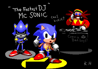 Wanted to draw 2011 X, so I made this. Based off that one Sonic CD