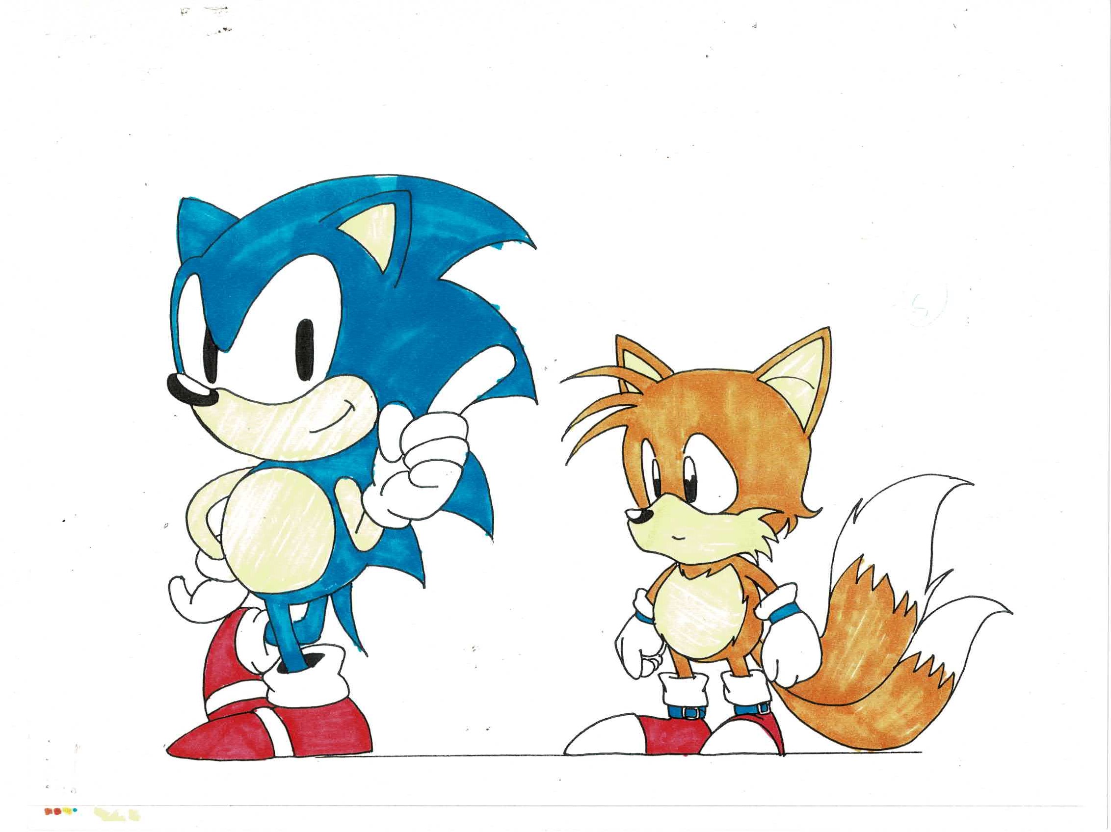 Early Tails Sprite Uncovered in 1990s SEGA/DiC Design Documents