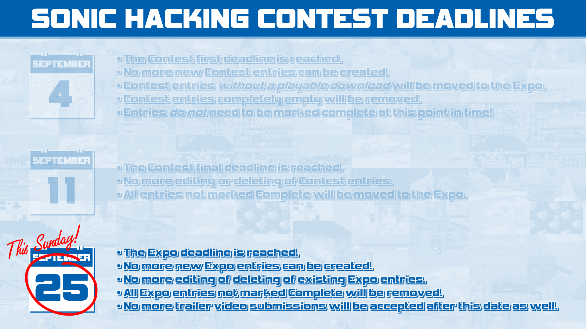 Sonic Hacking Contest :: The SHC2022 Contest :: Additional