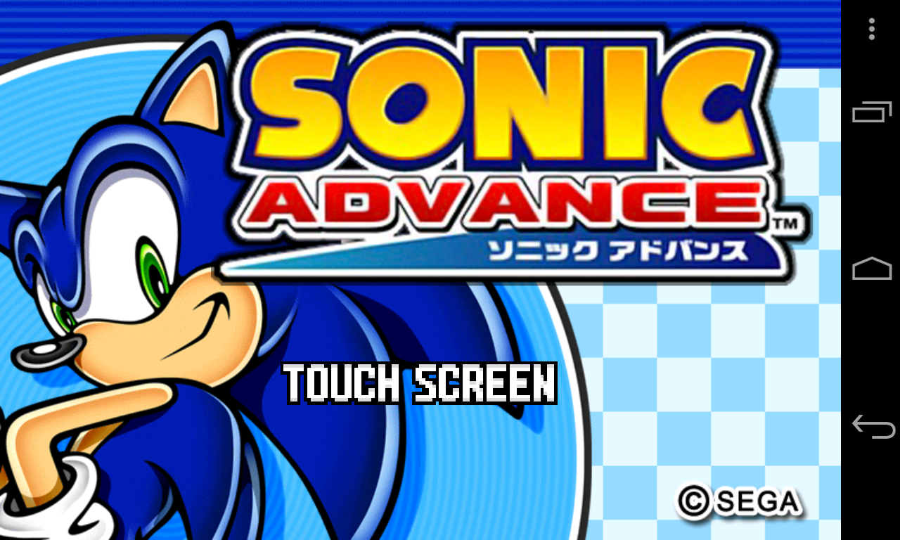Соник на андроид без рекламы. Sonic Advance 1. Sonic Advance 1 Android. Sonic Advance 1 обложка. Sonic Advance 4.