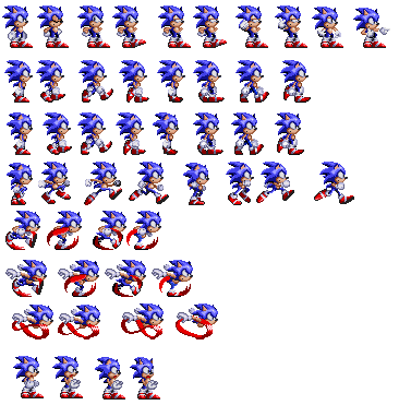 Classic Sonic Sprite 