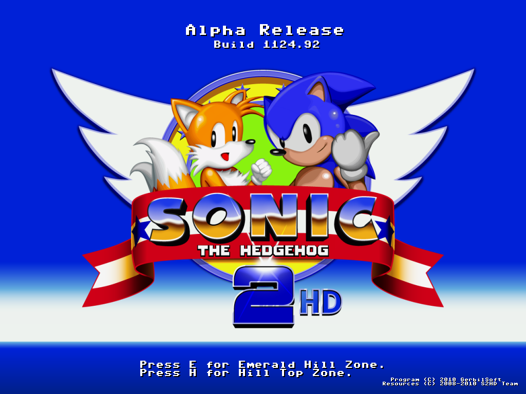 Fãs disponibilizam versão alpha para download de Sonic the Hedgehog 2 HD