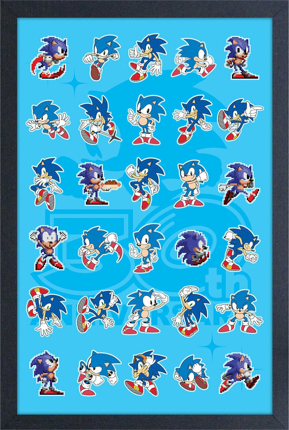 SRB2 Pre-Halloween Sonic Sonic 3 Style Sprites by ColdsterColdy on