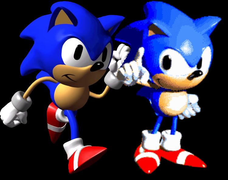 Buckles on Sonic's sprite [Sonic Mania] [Works In Progress]