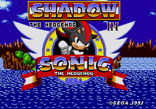 Another) Shadow in Sonic 1  Sonic and Sega Retro Forums