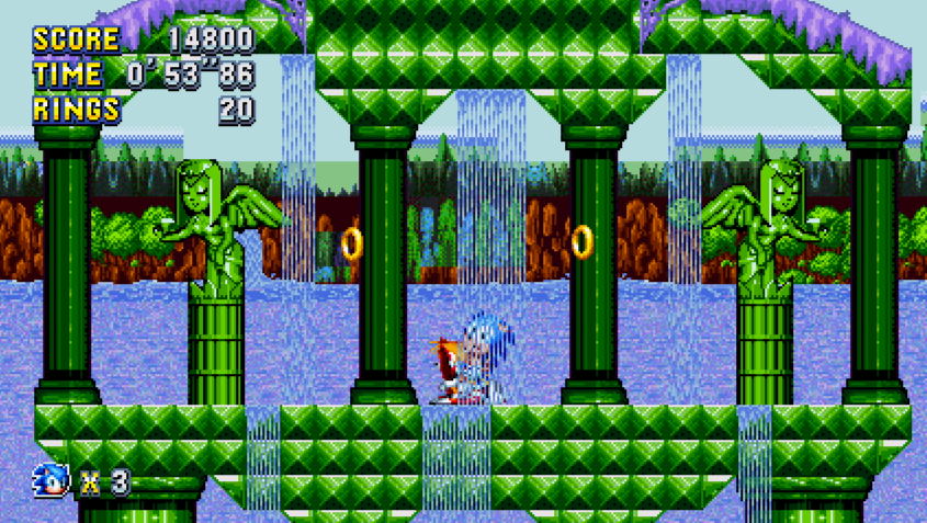 Sonic Mania Original Stage Mod: Aurora Garden